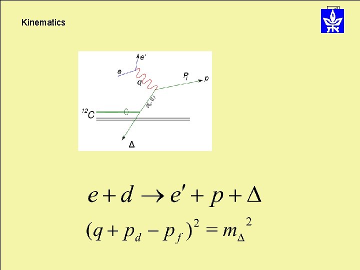 Kinematics Δ Kinematics Δ