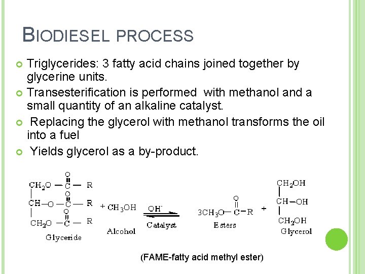 MICROALGAE FOR BIODIESEL PRODUCTION Journal review by Cynthia
