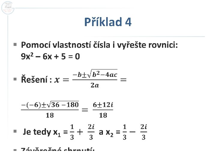 Příklad 4 § 