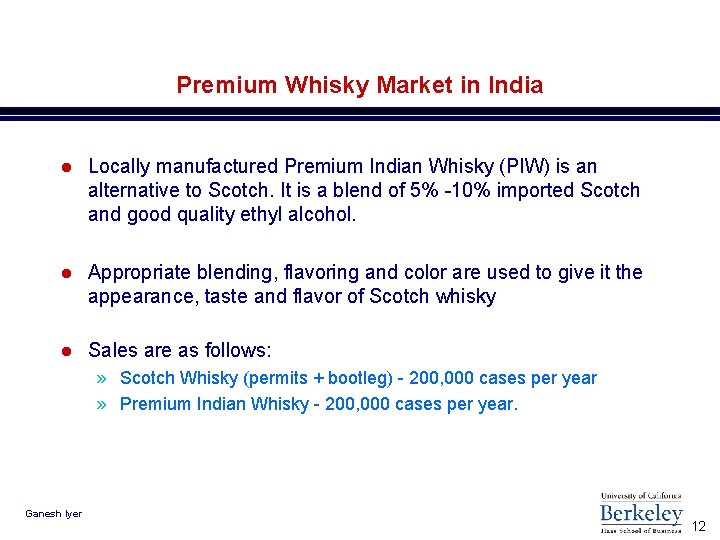 Premium Whisky Market in India l Locally manufactured Premium Indian Whisky (PIW) is an