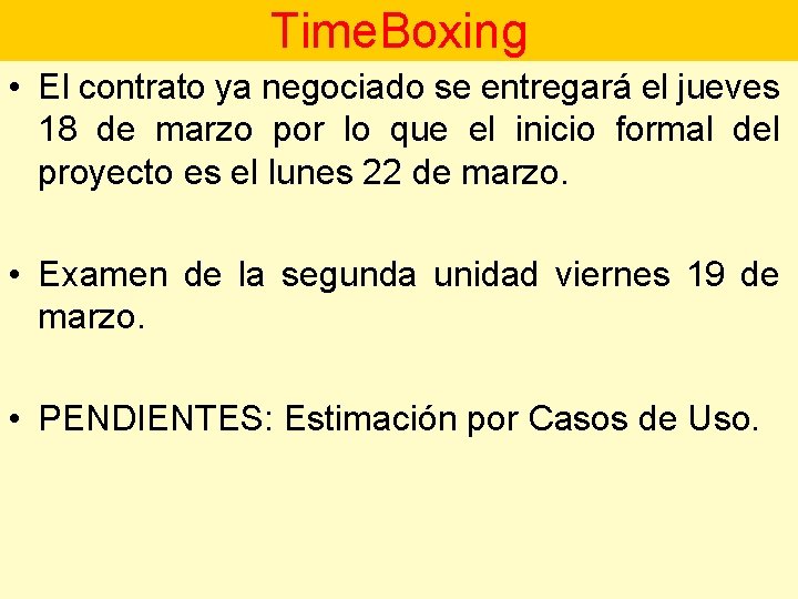 Time. Boxing • El contrato ya negociado se entregará el jueves 18 de marzo