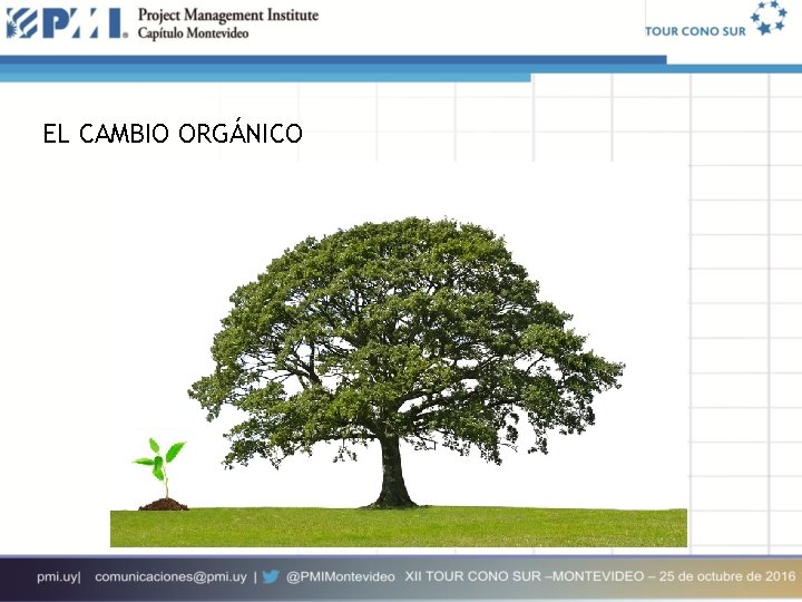 EL CAMBIO ORGÁNICO 