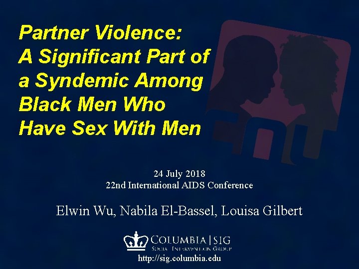 Partner Violence: A Significant Part of a Syndemic Among Black Men Who Have Sex