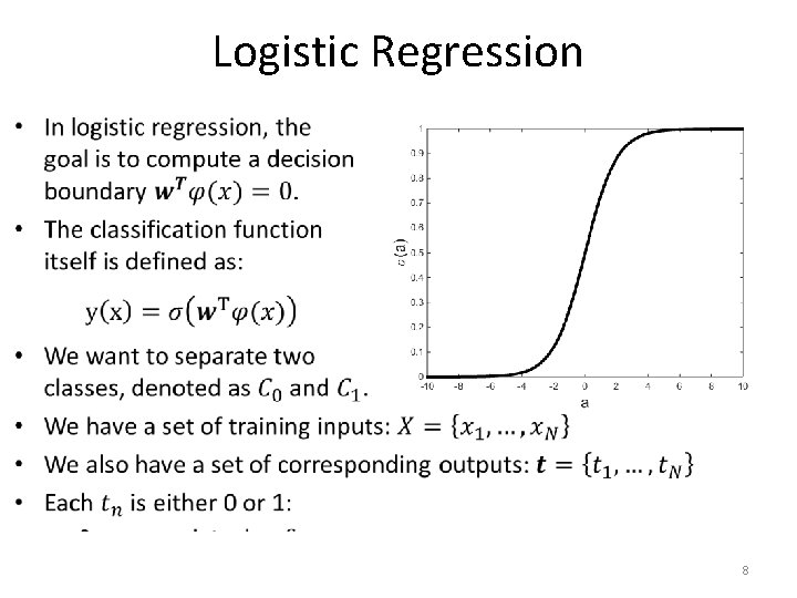 Logistic Regression • 8 