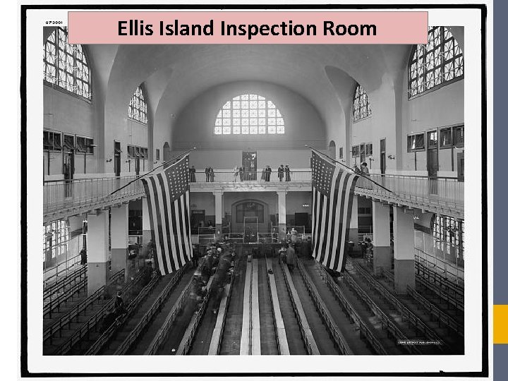 Ellis Island Inspection Room Ellis Island Inspection Room