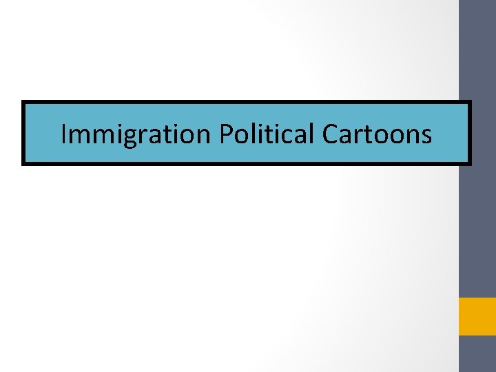 Immigration Political Cartoons Immigration Political Cartoons