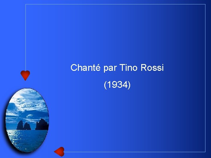 Chanté par Tino Rossi (1934) 