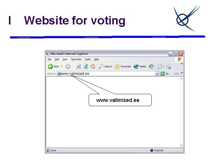 I Website for voting www. valimised. ee 