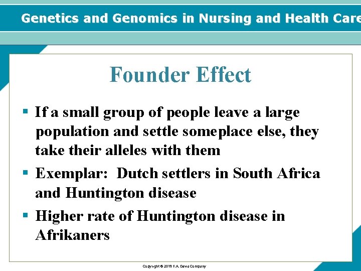 Genetics and Genomics in Nursing and Health Care