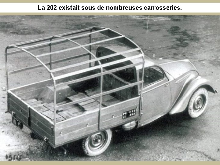 La 202 existait sous de nombreuses carrosseries. 