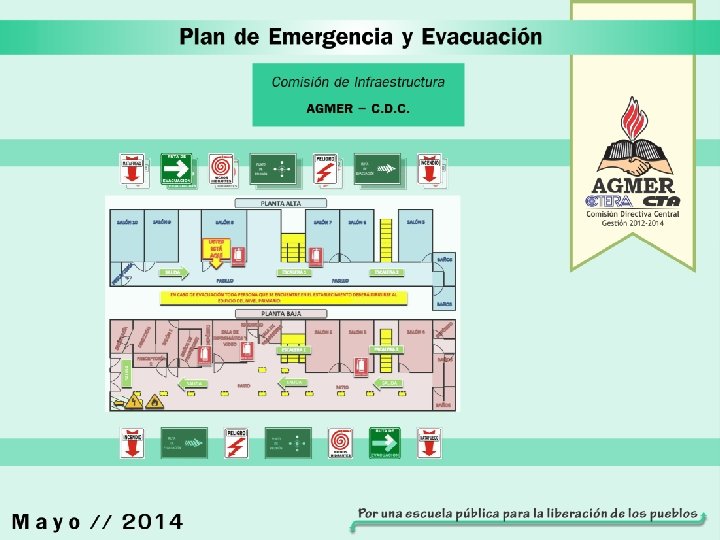 PLAN DE EMERGENCIA Y EVACUACIÓN Mayo 2014 PLAN DE EMERGENCIA Y EVACUACIÓN Mayo 2014