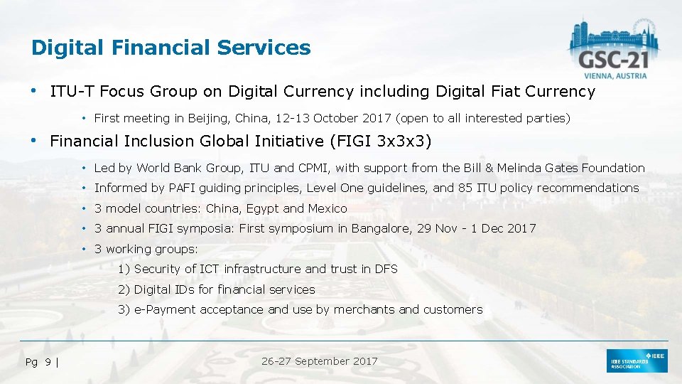Digital Financial Services • ITU-T Focus Group on Digital Currency including Digital Fiat Currency