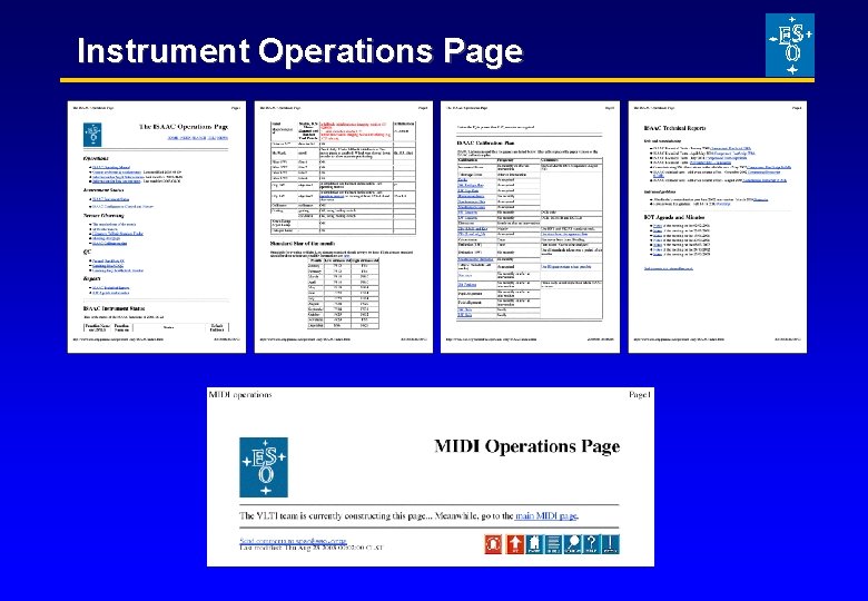 Instrument Operations Page 