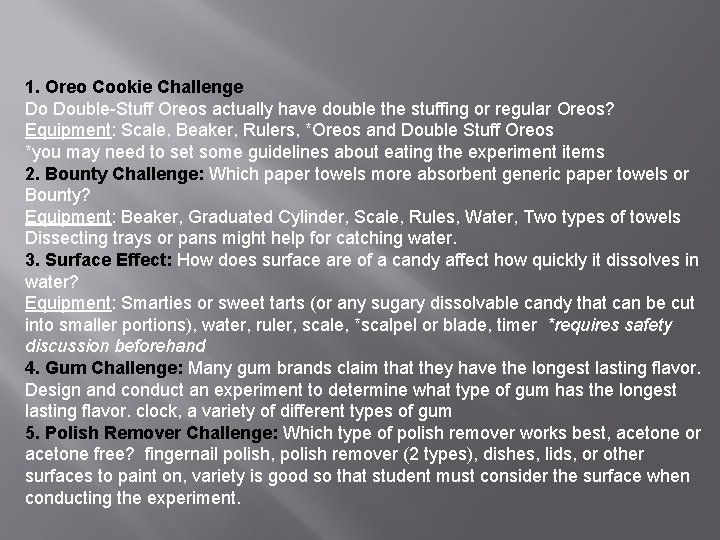1. Oreo Cookie Challenge Do Double-Stuff Oreos actually have double the stuffing or regular