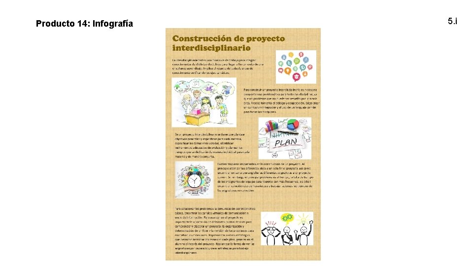 Producto 14: Infografía 5. i 