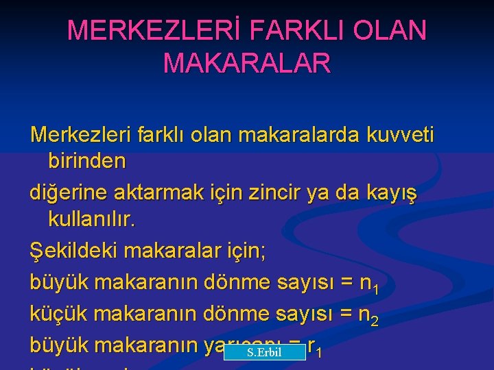 s erbil y y basit makineler yaammz kolaylatrr