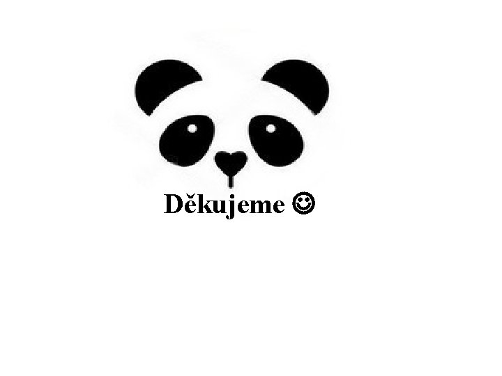 Děkujeme 