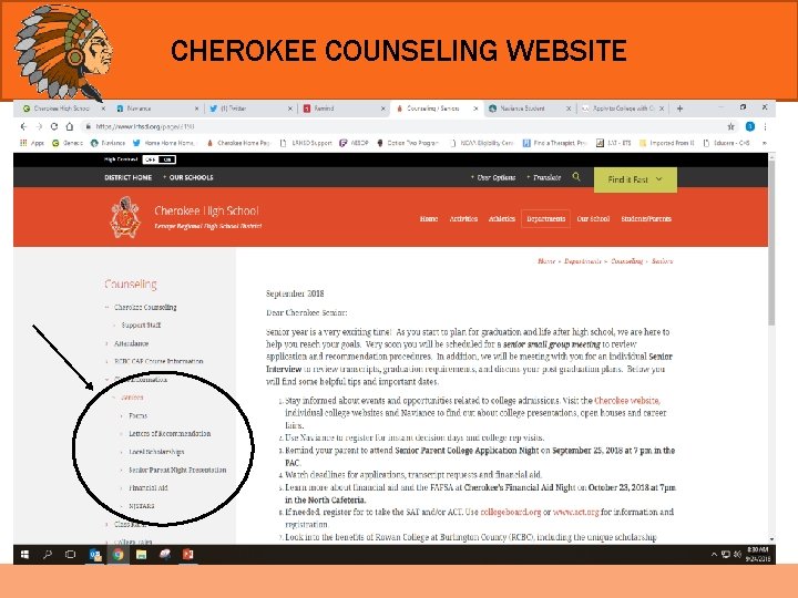CHEROKEE COUNSELING WEBSITE 