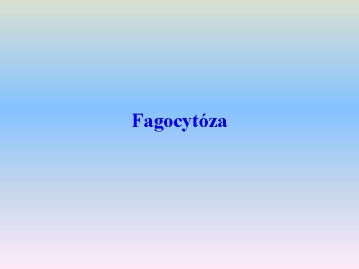 Fagocytóza 