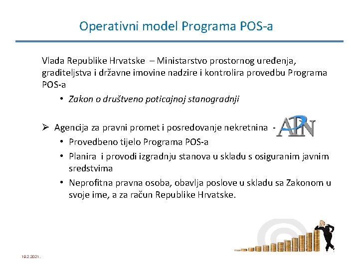 Operativni model Programa POS-a Vlada Republike Hrvatske – Ministarstvo prostornog uređenja, graditeljstva i državne