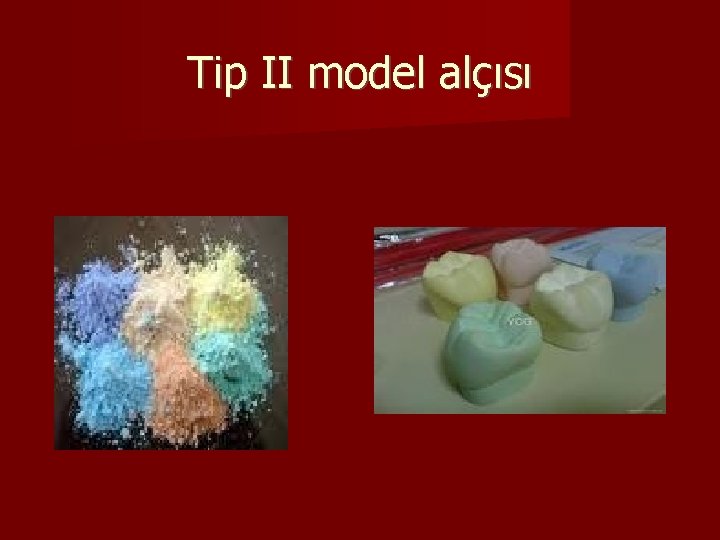 Tip II model alçısı 