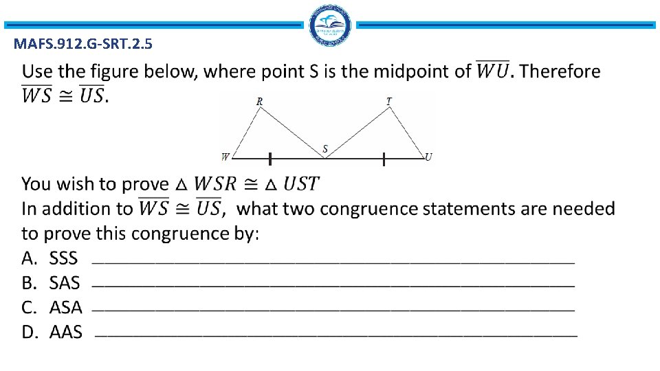 MAFS. 912. G-SRT. 2. 5 