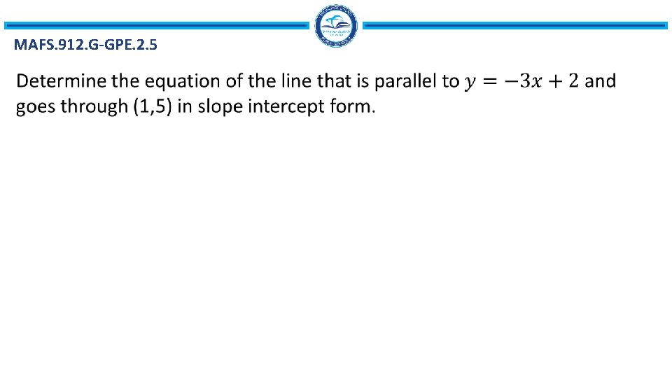 MAFS. 912. G-GPE. 2. 5 