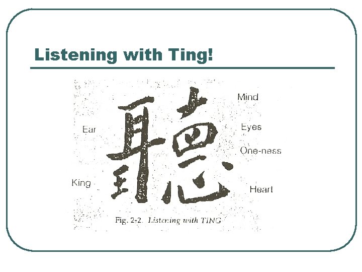 Listening with Ting! 