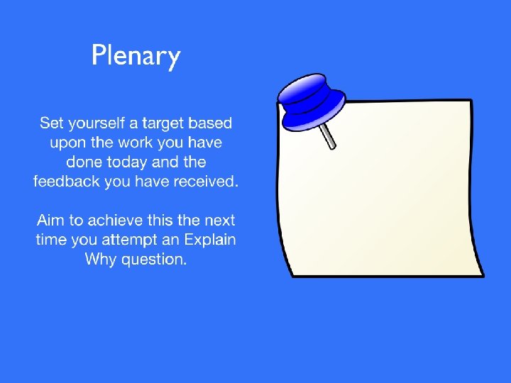Plenary – a touch of Scrabble The mystery word that relates to this lesson