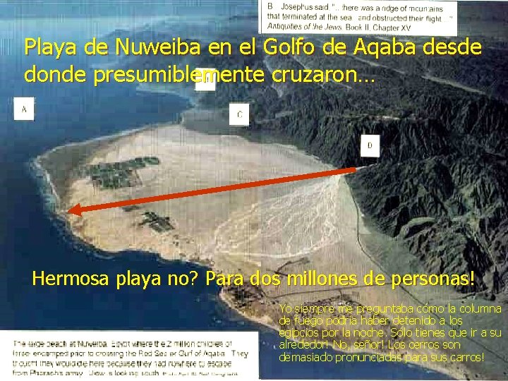 Playa de Nuweiba en el Golfo de Aqaba desde donde presumiblemente cruzaron… Hermosa playa Playa de Nuweiba en el Golfo de Aqaba desde donde presumiblemente cruzaron… Hermosa playa