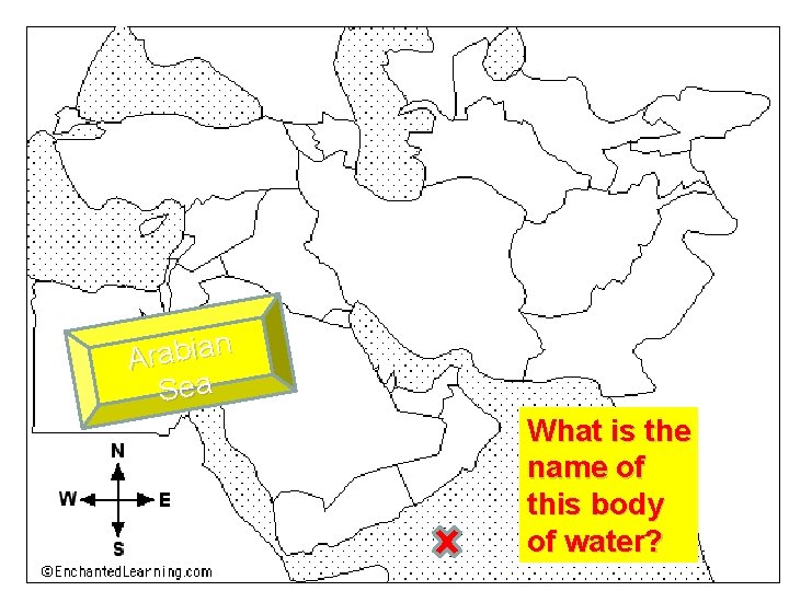 n a i b a r A Sea What is the name of this