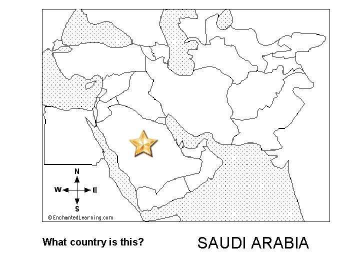 What country is this? SAUDI ARABIA 