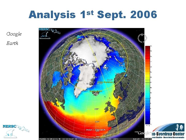 Analysis 1 st Sept. 2006 Google Earth 