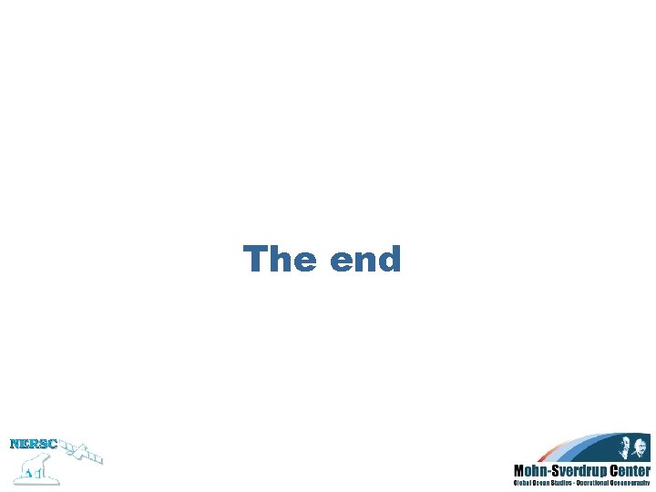 The end 