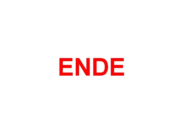 ENDE ENDE