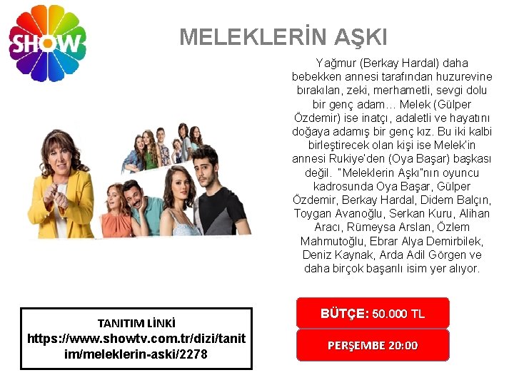 MELEKLERİN AŞKI Yağmur (Berkay Hardal) daha bebekken annesi tarafından huzurevine bırakılan, zeki, merhametli, sevgi