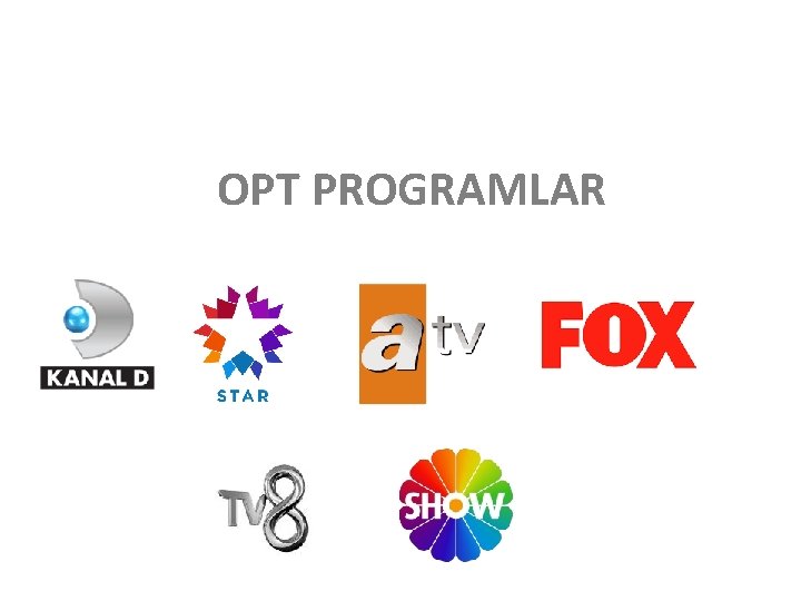 OPT PROGRAMLAR 