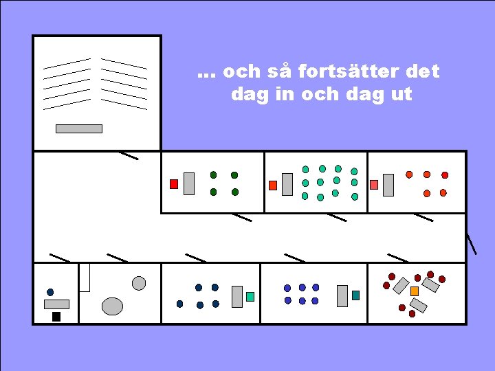 … och så fortsätter det dag in och dag ut 