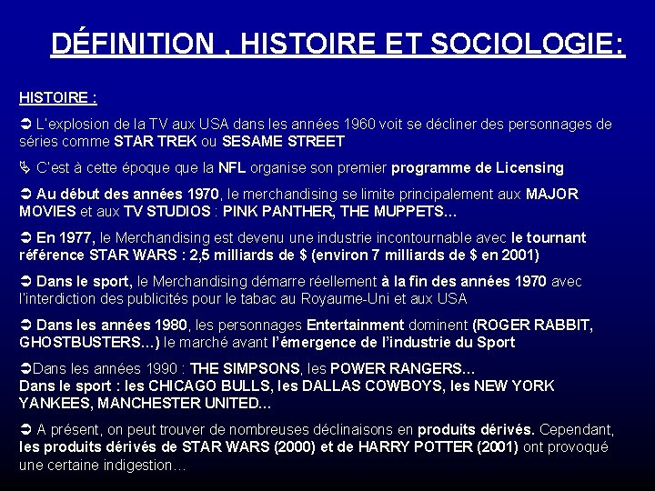 DÉFINITION , HISTOIRE ET SOCIOLOGIE: HISTOIRE : Ü L’explosion de la TV aux USA