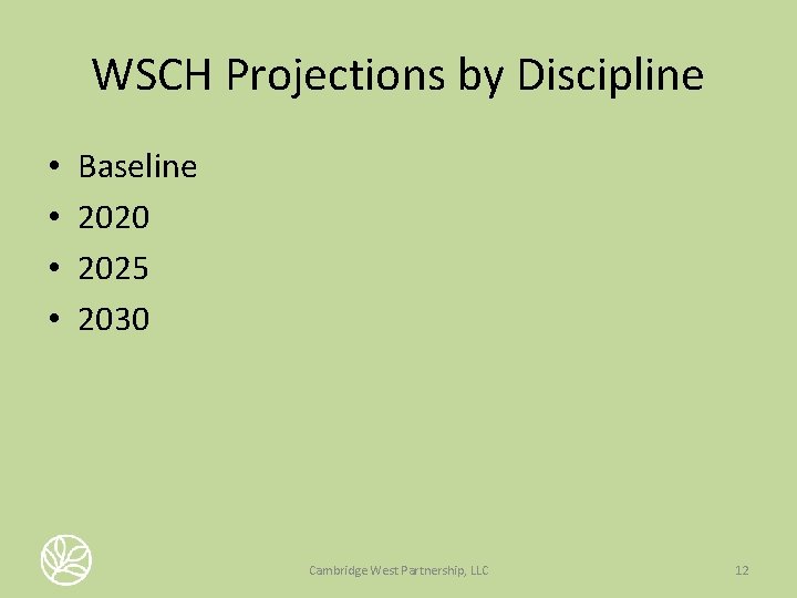Educational Master Plan Opportunities and Projections for the
