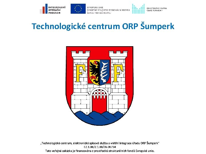 Technologické centrum ORP Šumperk 