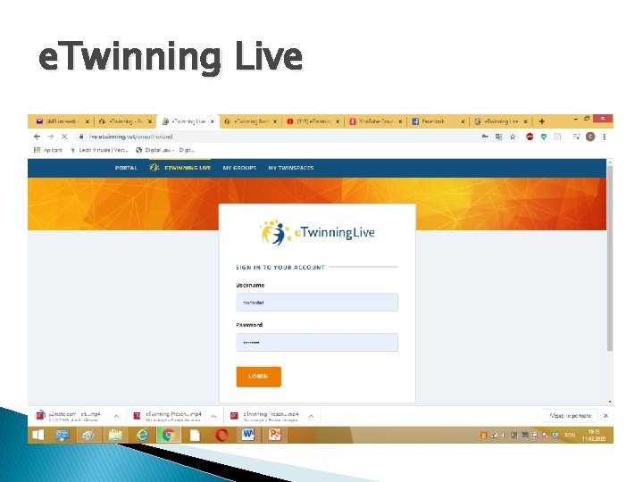 e. Twinning Live e. Twinning Live
