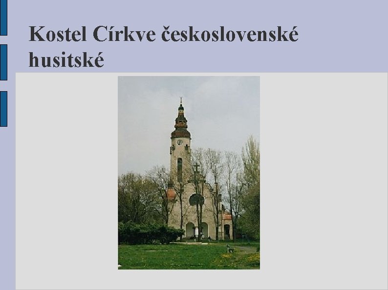 Kostel Církve československé husitské 