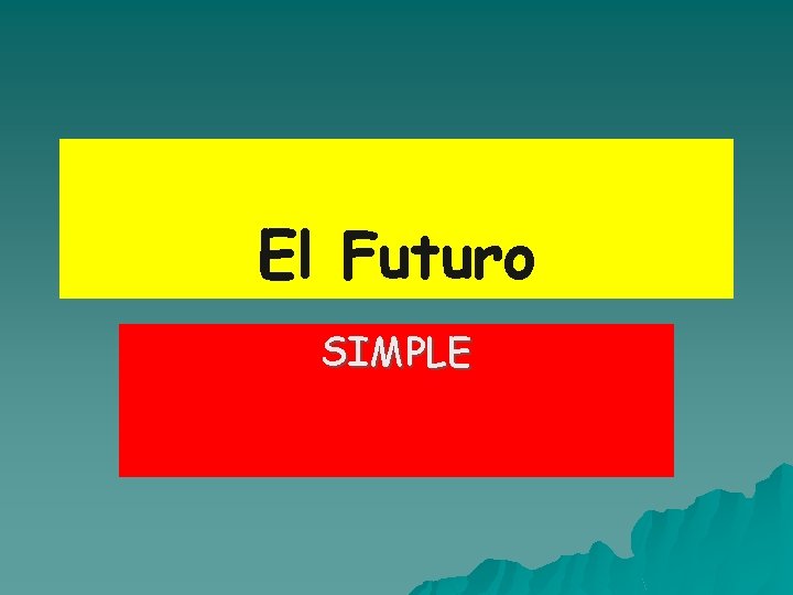 El Futuro SIMPLE 