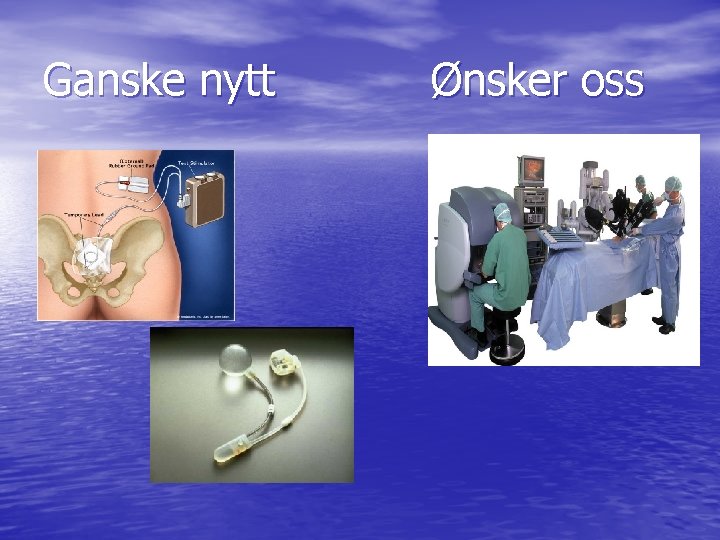 Ganske nytt Ønsker oss Ganske nytt Ønsker oss