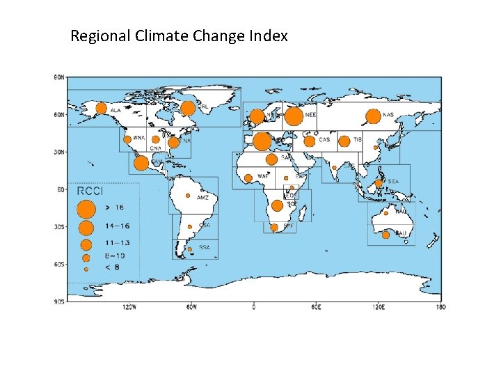 Regional Climate Change Index 