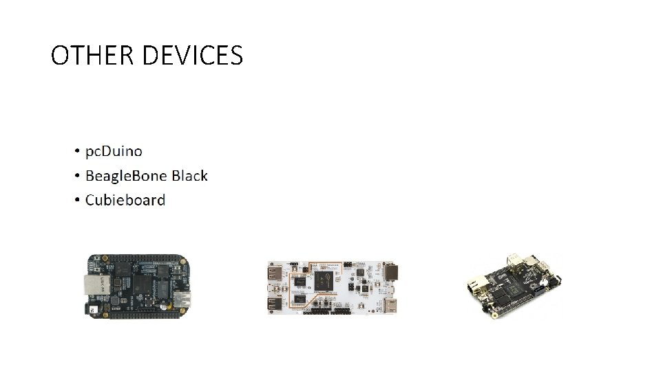 OTHER DEVICES 