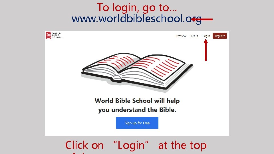 Bible login you Mission