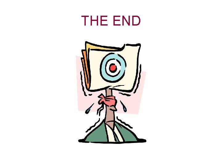THE END THE END