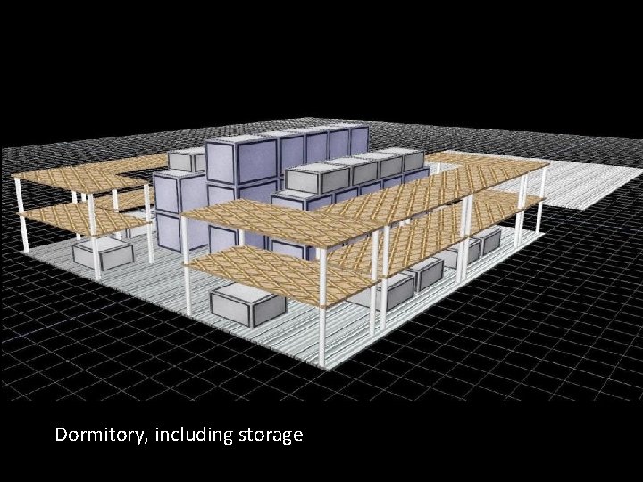 Dormitory, including storage 16 -bed DORM/STORAGE 